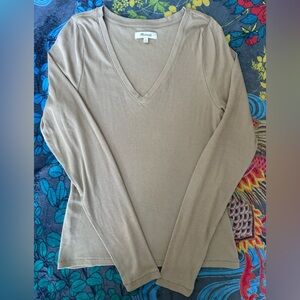 MADEWELL V-NECK TOP